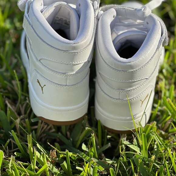 Preowned Puma Boys Rebound Layup SL High top sneakers size 5.5C - Picture 2 of 6